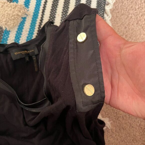 Donna Karan medium black blouse - Picture 6 of 7